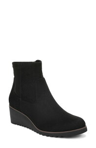 ���C�t�X�g���C�h ���f�B�[�X �V���[�Y �u�[�c�E���C���u�[�c �A���N�� LifeStride Zionne Wedge Ankle Bootie (Women) BLACK �u���b�N