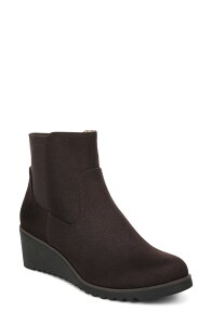 ���C�t�X�g���C�h ���f�B�[�X �V���[�Y �u�[�c�E���C���u�[�c �A���N�� LifeStride Zionne Wedge Ankle Bootie (Women) DARK CHOCOLATE �`���R���[�g