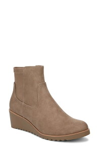 ���C�t�X�g���C�h ���f�B�[�X �V���[�Y �u�[�c�E���C���u�[�c �A���N�� LifeStride Zionne Wedge Ankle Bootie (Women) MUSHROOM TAN �^��