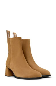 �J���y�[�� ���f�B�[�X �V���[�Y �u�[�c�E���C���u�[�c Camper Kora Square Toe Boot Medium Brown �u���E��