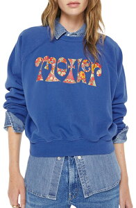 �}�U�[ ���f�B�[�X �A�E�^�[ �p�[�J�[�E�X�E�F�b�g �V���c ���S �O���t�B�b�N MOTHER The Concert Logo Graphic Sweatshirt Petal Power