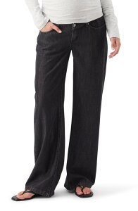 ���C�v�}�^�j�e�B ���f�B�[�X �{�g���X �f�j���p���c ���C�h���b�O �W�[���Y Ripe Maternity Billielastic Wide Leg Maternity Jeans (Maternity) Black �u���b�N