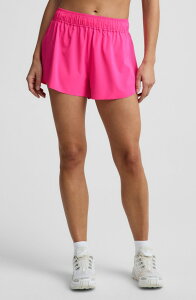 �r�����h���K ���f�B�[�X �{�g���X �n�[�t�p���c�E�V���[�c �V���[�g�p���c Beyond Yoga Solemate Run Shorts PINK GLOW �s���N