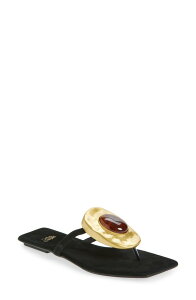 �W�F�t���[ �L�����x�� ���f�B�[�X �V���[�Y �T���_�� Jeffrey Campbell Bazaar Flip Flop Black Suede Tortoise �u���b�N