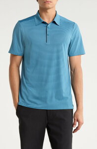 ���[�k �����Y �g�b�v�X �V���c Rhone Approach Performance Polo ASH BLUE SEERSUCKER �A�b�V��