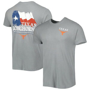 �C���[�W���� �����Y �g�b�v�X T�V���c IMAGE ONE Men's Gray Texas Longhorns Hyperlocal Flying T-Shirt Gray �O���[