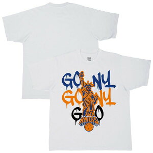 �X�^�W�A���G�b�Z���V�����Y �����Y �g�b�v�X T�V���c Unisex Stadium Essentials White New Yorknicks Oversized Go NY Go T-Shirt White �z���C�g