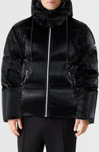�}�b�J�[�W�� �����Y �A�E�^�[ �R�[�g �_�E�� �W���P�b�g Mackage Kent-Glo Down Puffer Jacket BLACK �u���b�N