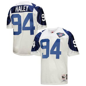 �~�b�`�F��&�l�X �����Y �g�b�v�X �V���c �W���[�W�[ Men's Mitchell & Ness Charles Haley White Dallas Cowboys 1994 Authentic Throwback Reti red Player Jersey (Big Regular) White �z���C�g