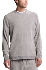 �x�A�t�b�g�h���[���X �����Y �A�E�^�[ �p�[�J�[�E�X�E�F�b�g �N���[�l�b�N Barefoot Dreams CozyChic Ultra Lite Crewneck Pullover DOVE GRAY �O���[