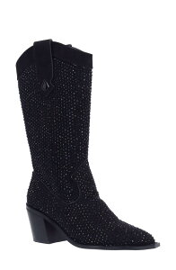 �W�F�C���j�[ ���f�B�[�X �V���[�Y �u�[�c�E���C���u�[�c J. Rene Laylani Pointed Toe Western Boot Black �u���b�N