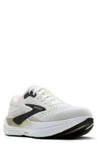 �u���b�N�X �����Y �V���[�Y �X�j�[�J�[ Brooks Ghost Max 3 Running Shoe Bright White/ Tea/ Black �z���C�g