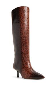 �A���h ���f�B�[�X �V���[�Y �u�[�c�E���C���u�[�c ALDO Selora Knee High Boot Open Brown �u���E��