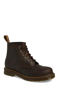 �h�N�^�[�}�[�`�� �����Y �V���[�Y �u�[�c�E���C���u�[�c ���[�X Dr. Martens 101 Lace-Up Boot Dark Brown �u���E��