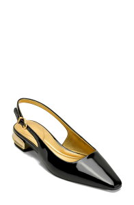 �_�i �L������ �j���[���[�N ���f�B�[�X �V���[�Y �q�[�� Donna Karanew York Savita Slingback Pump Black �u���b�N