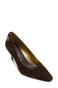 �_�i �L������ �j���[���[�N ���f�B�[�X �V���[�Y �q�[�� Donna Karanew York Savita Pump Chocolate �`���R���[�g