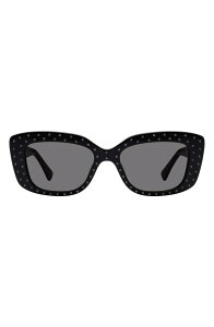 �J�[�g�W�F�C�K�[�����h�� ���f�B�[�X �A�N�Z�T���[ �T���O���X�E�A�C�E�F�A Kurt Geiger London 52mm Rectangular Sunglasses BLACK/ SMOKE �u���b�N