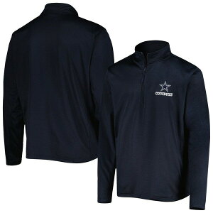 �_���u���b�N �����Y �A�E�^�[ �p�[�J�[�E�X�E�F�b�g Men's Dunbrooke Navy Dallas Cowboys All-Star Tech Quarter-Zip Top Navy �l�C�r�[
