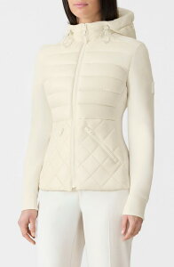 �}�b�J�[�W�� ���f�B�[�X �A�E�^�[ �W���P�b�g�E�u���]�� �_�E�� Mackage Agatha Mixed Media Down Jacket CREAM �N���[��