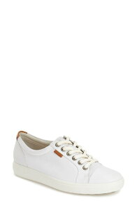 �G�R�[ ���f�B�[�X �V���[�Y �X�j�[�J�[ ECCO Soft 7 Sneaker White �z���C�g