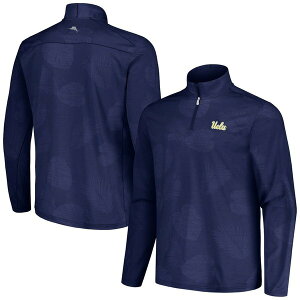 �g�b�~�[�o�n�} �����Y �A�E�^�[ �W���P�b�g�E�u���]�� Men's Tommy Bahama Blue UCLA Bruins Delray Frond IslandZone Half-Zip Jacket Blue �u���[