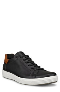 �G�R�[ �����Y �V���[�Y �X�j�[�J�[ ECCO Soft 7 Sneaker Black/ Cognac �u���b�N
