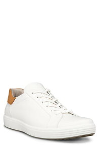 �G�R�[ �����Y �V���[�Y �X�j�[�J�[ ECCO Soft 7 Sneaker White/ Lion �z���C�g