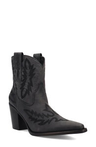 �f�B���S ���f�B�[�X �V���[�Y �u�[�c�E���C���u�[�c Dingo Rocky Top Western Boot Black �u���b�N