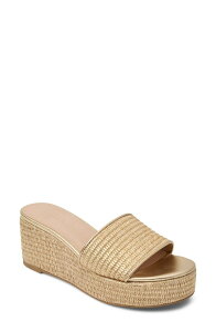 �W���b�N���W���[�X ���f�B�[�X �V���[�Y �q�[�� �v���b�g�t�H�[�� �T���_�� Jack Rogers Bay Platform Wedge Sandal Gold �S�[���h
