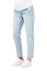 ���C�v�}�^�j�e�B ���f�B�[�X �{�g���X �f�j���p���c Ripe Maternity Jamie Girlfriend Jean (Maternity) Pale Blue �u���[