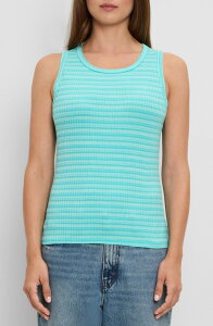 �}�C�P���X�^�[�Y ���f�B�[�X �g�b�v�X �V���c ���u Michael Stars Carolie Ribbed Tank ARUBA