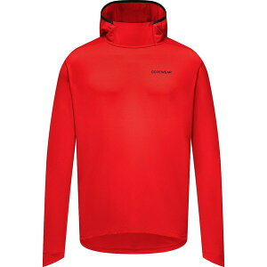 �S�A�E�F�A �����Y �g�b�v�X �V���c �p�[�J�[ GOREWEAR Everyday Techoodie - Men's Lab Red ���b�h