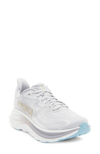 �z�J�I�l�I�l ���f�B�[�X �V���[�Y �X�j�[�J�[ HOKA Clifton 10 Running Shoe Ash Grey / Foggy Grey �O���[