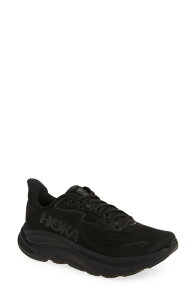 �z�J�I�l�I�l ���f�B�[�X �V���[�Y �X�j�[�J�[ HOKA Clifton 10 Running Shoe Black / Black �u���b�N