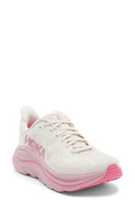 �z�J�I�l�I�l ���f�B�[�X �V���[�Y �X�j�[�J�[ HOKA Clifton 10 Running Shoe Rose Cream / Dried Rose �N���[��