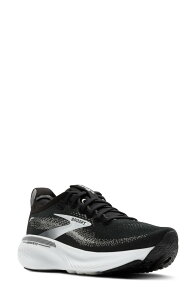 �u���b�N�X ���f�B�[�X �V���[�Y �X�j�[�J�[ Brooks Adrenaline GTS 25 Running Shoe Black/ Grey/ White �z���C�g