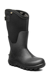 �{�O�X ���f�B�[�X �V���[�Y �u�[�c�E���C���u�[�c �g�[�� Bogs Classic Seamless Adjustable Calf Tall Rain Boot Black �u���b�N