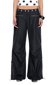 �W�F�[�f�b�h ���f�B�[�X �{�g���X �J�W���A���p���c �~�j JADED LONDON Minimal Cargo Trousers Black �u���b�N