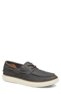 �W�����X�g���A���h�}�[�t�B�[ �����Y �V���[�Y Johnston & Murphy McGuffey 2 Moc Toe Boat Shoe Gray Nubuck �O���[