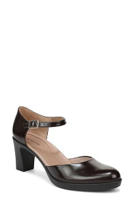 ���C�t�X�g���C�h ���f�B�[�X �V���[�Y �q�[�� �v���b�g�t�H�[�� �A���N�� LifeStrideffortless Ankle Straplatform Pump CHOCOLATE PLUM �v����