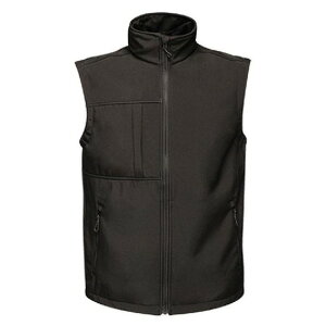 ���K�b�^ �����Y �A�E�^�[ �x�X�g �v�����g Regatta Octagon II Printable Soft Shell Bodywarmer Black and Black �u���b�N