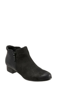 �g���b�^�[�Y ���f�B�[�X �V���[�Y �u�[�c�E���C���u�[�c Trotters Major Bootie Black �u���b�N