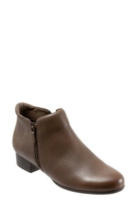 �g���b�^�[�Y ���f�B�[�X �V���[�Y �u�[�c�E���C���u�[�c Trotters Major Bootie Dark Brown �u���E��