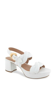 �G�A���\�[���Y ���f�B�[�X �V���[�Y �T���_�� �v���b�g�t�H�[�� Aerosoles Camea Platform Sandal Bright White Leather �z���C�g