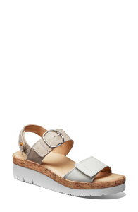 �T�~���G���t�h�o�[�h ���f�B�[�X �V���[�Y �q�[�� �T���_�� Samuel Hubbard Portola Two Strap Sandal Two Tone White Leather �z���C�g