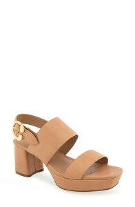 �G�A���\�[���Y ���f�B�[�X �V���[�Y �q�[�� �v���b�g�t�H�[�� �T���_�� Aerosoles Prym Platform Sandal Beige �x�[�W��