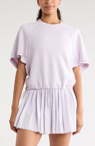 �[�� ���f�B�[�X �g�b�v�X �V���c Zella Soft Luxe Raglan Sleeve T-Shirt PURPLE HUSH �p�[�v��
