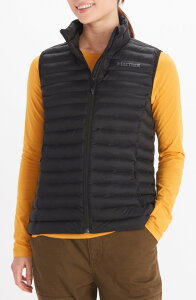 �}�[���b�g ���f�B�[�X �A�E�^�[ �W���P�b�g�E�u���]�� �x�X�g Marmot Echo Featherless Vest Black �u���b�N