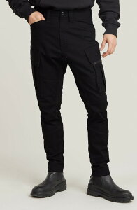 �W�[�X�^�[ �����Y �{�g���X �J�W���A���p���c �J�[�S�p���c G-STAR Zipocket 3D Skinny Cargo Pants 2.0 Dark Black �u���b�N