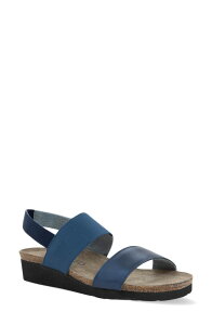 �i�I�g ���f�B�[�X �V���[�Y �T���_�� Naot Amy Slingback Sandal Polar Sea/ Navy �l�C�r�[